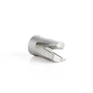 Amana 55279 Carbide Tipped Mortising Screw Cutter 9/16 Dia x 9/16" Cut Height x 1/4 - 28 Thread