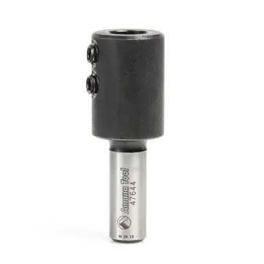 Amana 47644 10mm Shank x 10mm Inner Dia. Dowel Drill/Boring Bit Adapter for CNC Standard Collet/Tool