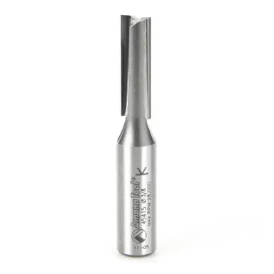 Amana 45415 Carbide Tipped Straight Plunge High Production 3/8 D x 1-1/4 CH x 1/2 Shank x 3" Router