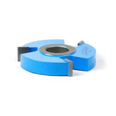 Amana 954 Carbide Tipped 3-Wing Straight Edge 2-5/8 D x 1/2 CH x 1/2 & 3/4 Bore Shaper Cutter