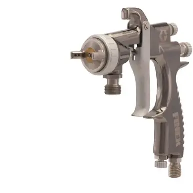 GRACO 289254 - Finex Air Spray Pressure Feed Gun, conventional .055" Needle / Nozzle Size, Aluminum,