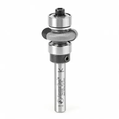 Amana 54330 Carbide Tipped Edge Fluting Assembly 3/4 D x 1/8 R x 1/4 CH x 1/4 Shank x 2-1/4" Router