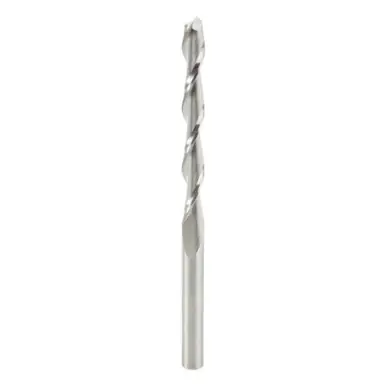 Amana 46272 Foam Cutting Up-Cut Spiral 1/4 D x 2-1/4 CH x 1/4 Shank x 4" Flat Bottom Router Bit