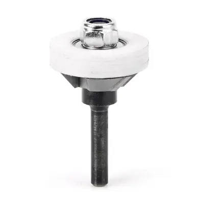 Amana 55312 Carbide Tipped 45 Deg Laminate Miter Joint Undercutter Assembly 1-3/8 D x 1/4 CH x 1/4"