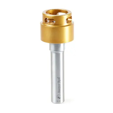 Amana 55110 3D Adapter for Router Bits 1-1/16 Dia x 1 Cut Height x 1/2" Shank