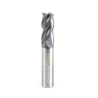 Amana 51597 Spiral Multi-Helix for Stainless Steel, Steel, Titanium, Cast Iron and Cermet w/ AlTiN