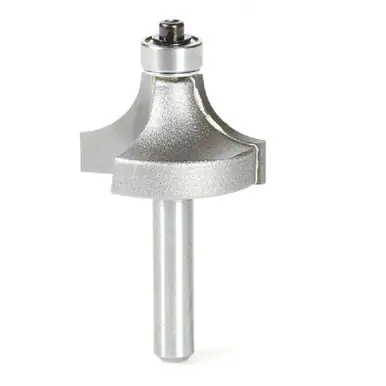 Amana 49531 Carbide Tipped Corner Rounding 3/8 Radius x 1-1/8 Dia x 5/8 Cut Height x 1/4 Shank w/