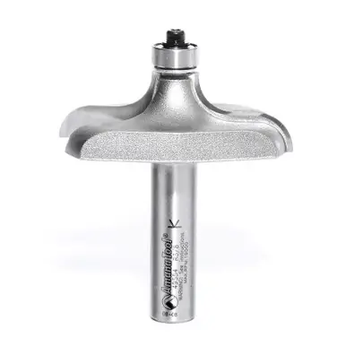 Amana 49554 Carbide Tipped Table Edge Ogee 3/8 R x 2-1/2 D x 3/4 CH x 1/2" Shank w/ Lower Ball