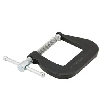 WILTON 21306 - Forged Super-Junior C-Clamp 3" Opening Cap. 1-3/8" Throat Depth