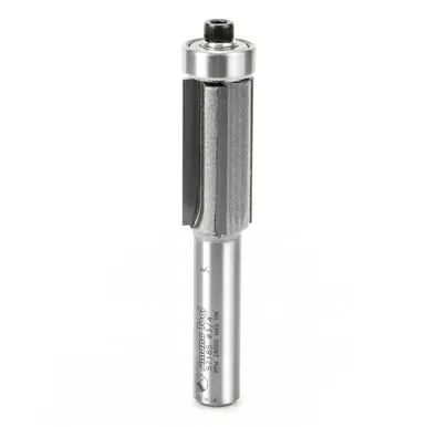 Amana 57185 Carbide Tipped Super Flush Trim 3/4 D x 1-1/2 CH x 1/2" Shank x 4-Flute Router Bit