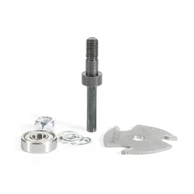 Amana 53404 Slotting Cutter Assembly 3 Wing x 1-7/8 D x 3/32 CH x 1/4" Shank Router Bit