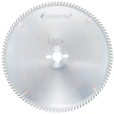 Amana 614109-30 Carbide Tipped Fine Cut-Off and Crosscut 14" D x 108T TCG, 10 Deg, 30MM Bore,