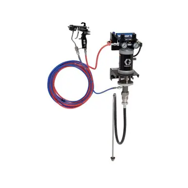GRACO 24F158 - 15 1 Merkur ES Air Assisted Package, 0.4 gpm fluid flow, wall mount, w/ PerformAA 15
