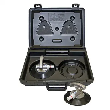 Wood‘s Powr-Grip TL6HG2B Two 6" Concave Vacuum Cups w/Handi-Grip Handles & Carrying Case