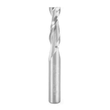 Amana 46317 Spiral Plunge 9/32 D x 1 CH x 5/16 Shank x 2-1/2" 2 Flute Up-Cut Router Bit