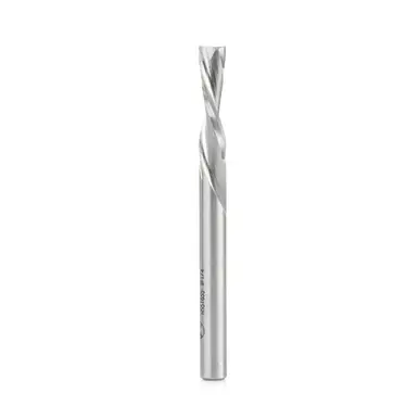 Amana HSS1655 HSS Spiral Aluminum Cutting Double Flute Down-Cut 1/4 D x 1 CH x 1/4" Shank Router Bit