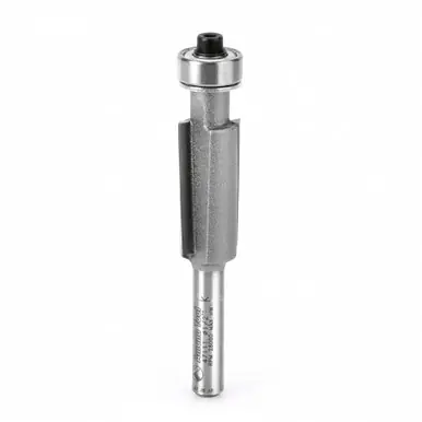 Amana 47111 Carbide Tipped Dynabit Laminate Flush Trim 1/2 D x 1" CH x 1/4 Shank w/ Lower Ball