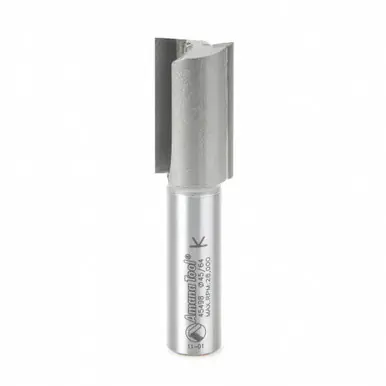 Amana 45498 Carbide Tipped Straight Plunge 18mm D x 1-1/4 CH x 1/2" Shank Router Bit