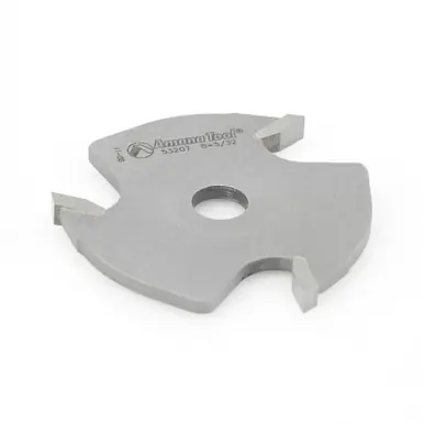 Amana 53207 Slotting Cutter 3 Wing x 1-7/8 D x 5/32 CH x 5/16 Inner D