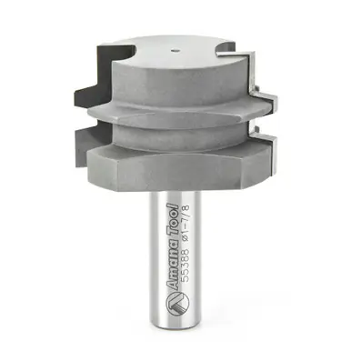 Amana 55388 Carbide Tipped Glue Joint 1-3/32 D x 1/2 CH x 1/2" Shank Router Bit