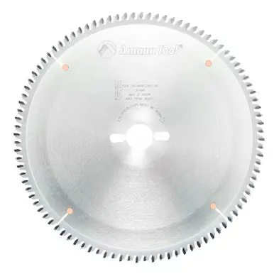 Amana MSB1296-30 Carbide Tipped Double-Face Melamine 12" D x 96T H-ATB, -2 Deg, 30MM Bore, Circular