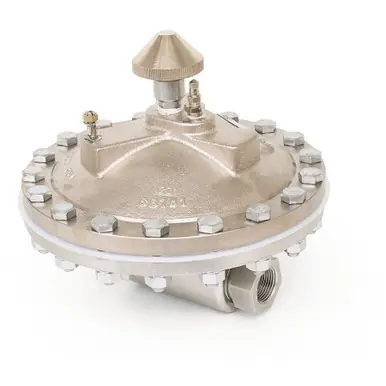 GRACO 220157 - Medium Volume Surge Tank, Stainless Steel, 1" NPT(F) x 1-1/4" NPT(F), 600 PSI