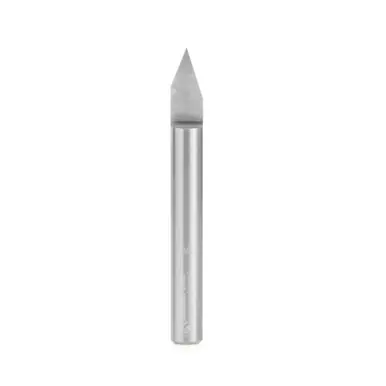 Amana 45601 45 Degree Engraving 0.005 Tip Width x 1/4 Shank x 2-1/4" Signmaking Router Bit