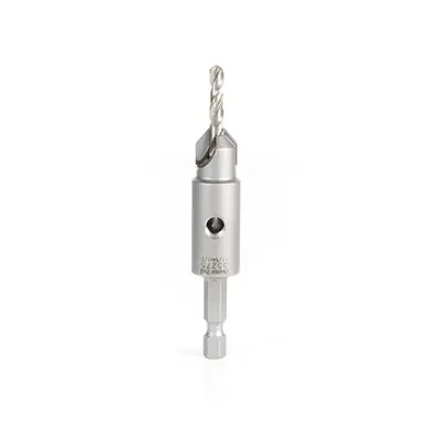 Amana 55275 Replacement 82 Degree Carbide Tipped Countersink 1/2 D x 11/64 Drill D x 1/4" Quick