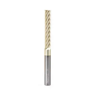 Amana 46309 ZrN Coated Honeycomb Hogger 1/2 D x 3 CH x 1/2 Shank x 6" , 8-Flute CNC Router Bit