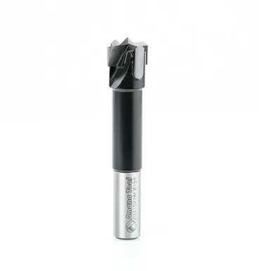 Amana 203152 Carbide Tipped Hinge Boring Bit R/H 15mm D x 70mm Long x 10mm Shank