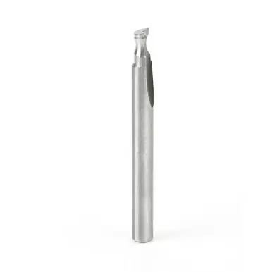 Amana 46452 Plastic‘O" Flute Edge Rounding 1/4 D x 3/16 R x 3/8 CH x 1/4" Shank Router Bit