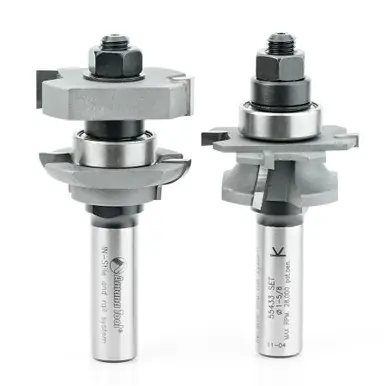 Amana 55433 Carbide Tipped InStile & Rail Concave 5/32 R x 1-5/8 D x 5/8 to 1-1/8 CH x 1/2" Shank w/