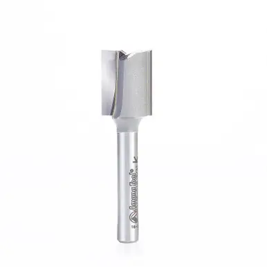 Amana 45238-01 Carbide Tipped Straight Plunge High Production 19/32 D x 3/4 CH x 1/4 Shank x 2-1/4"