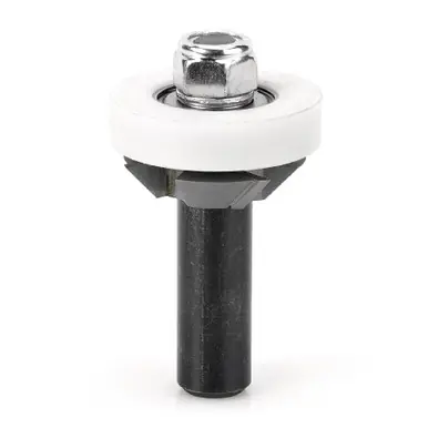 Amana 55314 Carbide Tipped 45 Deg Laminate Miter Joint Undercutter Assembly 1-3/8 D x 1/4 CH x 1/2"