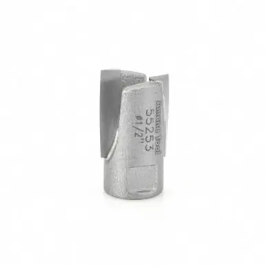 Amana 55253 Carbide Tipped Mortising Screw Cutter 1/2 D x 0.605 CH 1/4-28 Thread