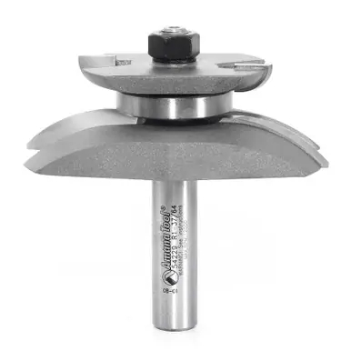 Amana 54229 Carbide Tipped Cove Raised Panel w/ Back Cutter 1-9/16 R x 3-3/8 D x 1-1/16 CH x 1/2"