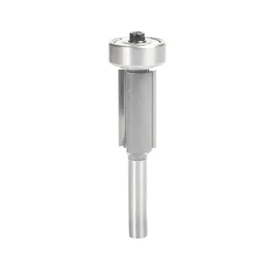 Amana 47197 Carbide Tipped Overhang Trim 1 Overhang x 1/2 Dia x 1 Cut Height x 1/4" Shank w/ Lower