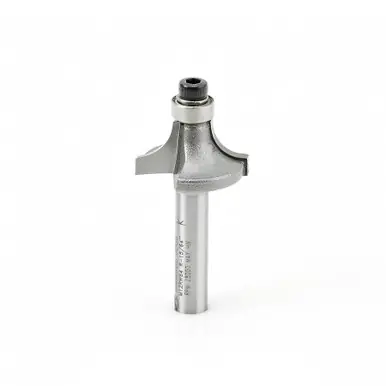 Amana M12RW64 Carbide Tipped Miniature Corner Round 1/4 R x 13/16 D x 3/8 CH x 1/4" Shank Router Bit