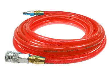 Coilhose PFE6100TR59C Flexeel Hose 3/8" x 100‘ 3/8" Automotive Coupler/Connector Red