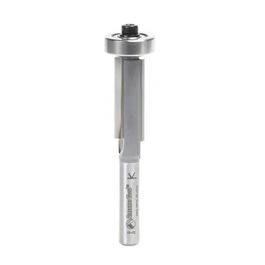 Amana 47195 Carbide Tipped Overhang Trim 1 Overhang x 3/8 Dia x 1 Cut Height x 1/4" Shank w/ Lower