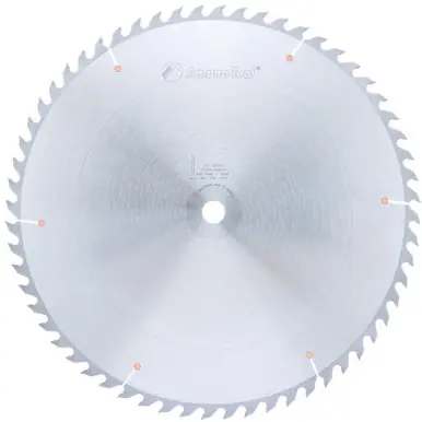 Amana 620600 Carbide Tipped General Purpose 20" D x 60T ATB, 15 Deg, 1" Bore, Circular Saw Blade