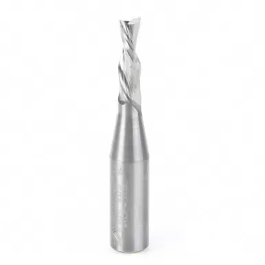 Amana 46217 Spiral Plunge 9/32 D x 1 CH x 1/2 Shank x 3" 2 Flute Down-Cut Router Bit