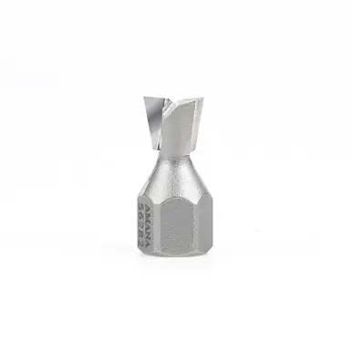 Amana 56282 Carbide Tipped Dovetail Screw Cutter 10 Deg x 7/16 D x 3/8" CH x 1/4 - 28 Thread