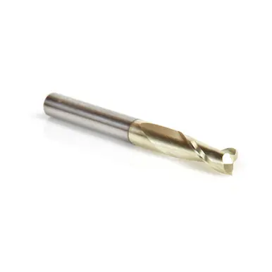 Amana 46043 Spiral 1/4 Dia x 3/4 Cut Height x 1/4 Shank x 2-1/2" Composite, Fiberglass & Phenolic