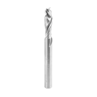 Amana 46170-LH CNC Compression Spiral Left Hand 1/4 D x 7/8 CH x 1/2 Shank x 3" Router Bit
