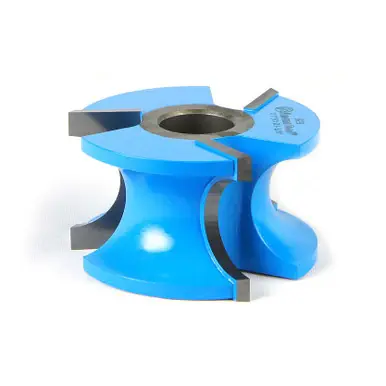 Amana 929 Carbide Tipped 3-Wing Bullnose 1/2 R x 1 Bead R x 2-5/8 D x 1-1/2 CH x 1/2 & 3/4 Bore