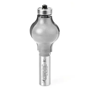 Amana 54269 Carbide Tipped Handrail 1/8 x 1/2 R x 1-1/4 D x 1-1/2 CH x 1/2" Shank w/ Lower Ball
