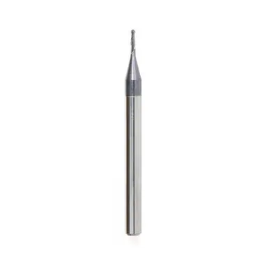 Amana 51744 Mini Spiral for Steel, Stainless Steel & Composites, AlTiN Coated 0.075 Radius x 0.035