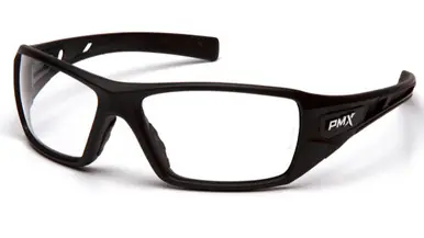 Pyramex SB10410D Velar Clear Lens w/ Black Frame