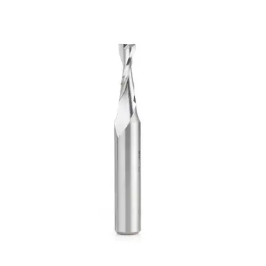 Amana HSS1640 HSS Spiral Aluminum Cutting Double Flute Up-Cut 5/16 D x 1 CH x 1/2 Shank 3-1/2"